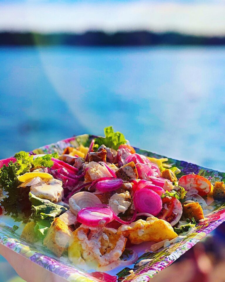 Vegofierad ceasarsallad