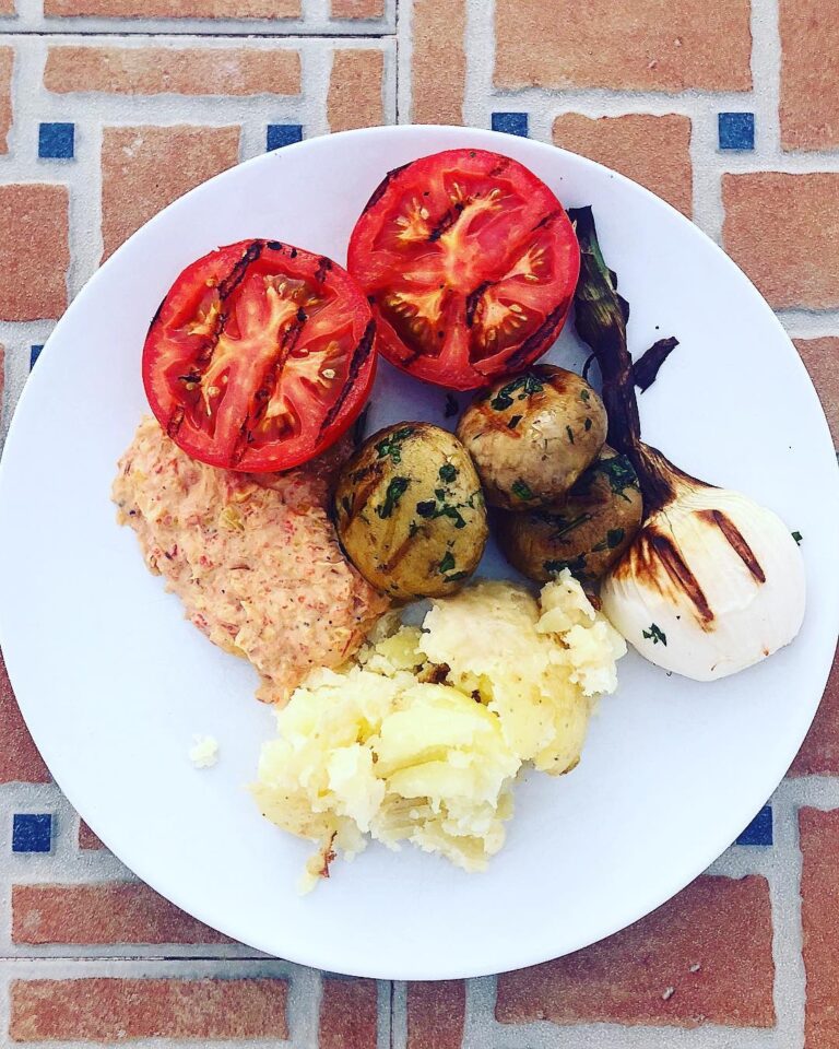 Grillad purjolöksås
