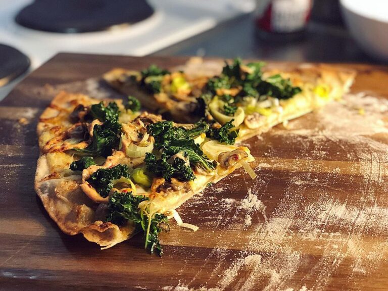 Grönkålspizza