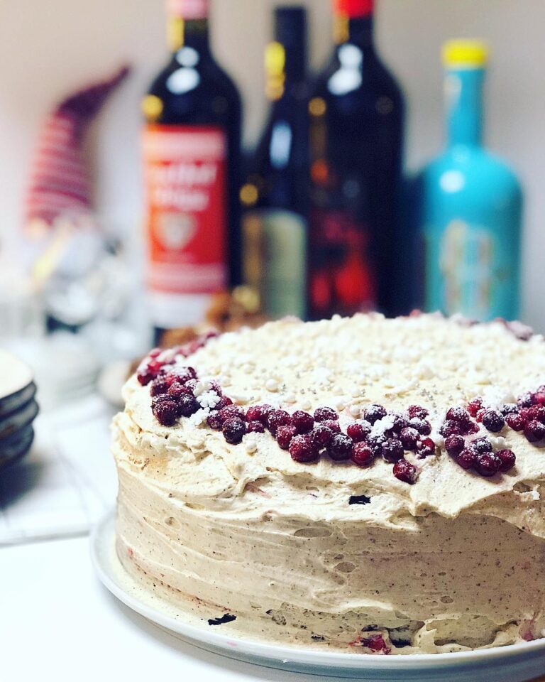 Pepparkakstårta