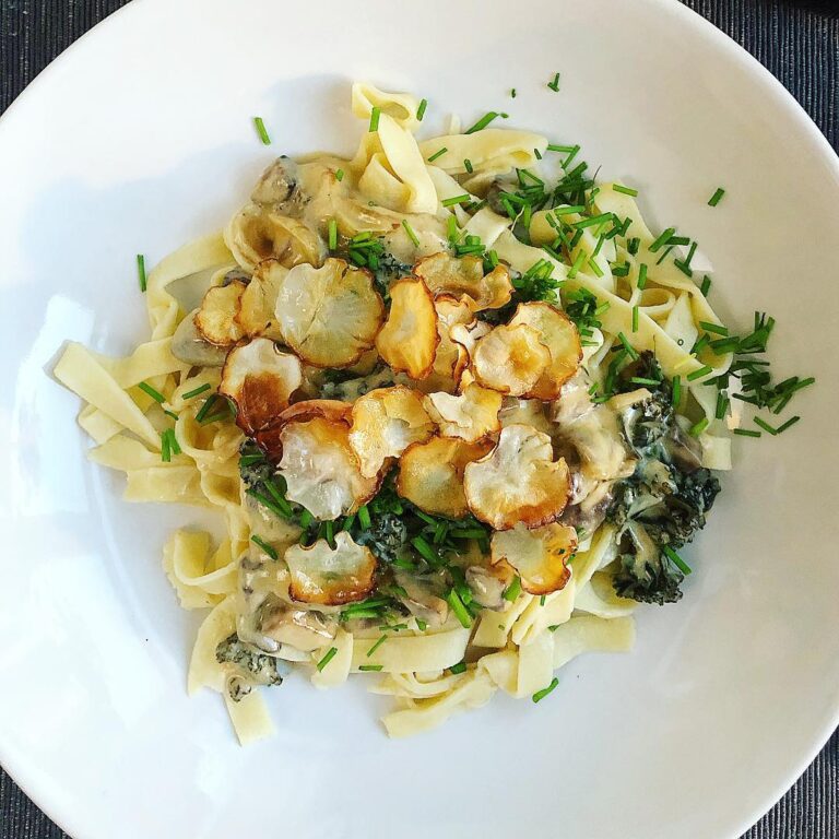 Svamp- och tryffelpasta