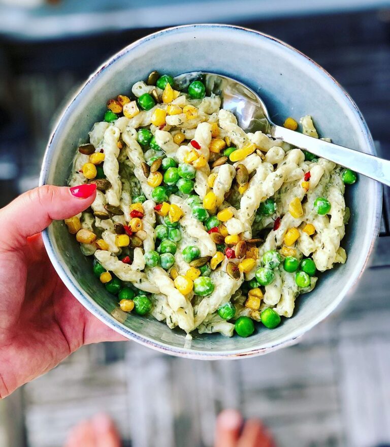 Snabb pestopasta