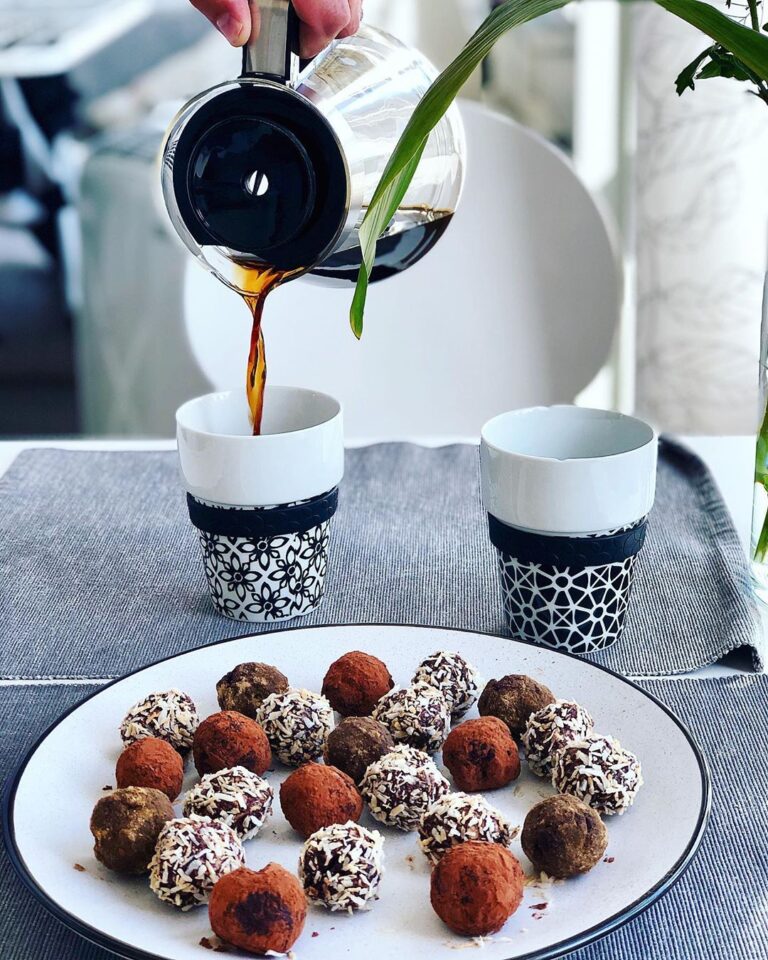 Chokladbollar med brynt smör