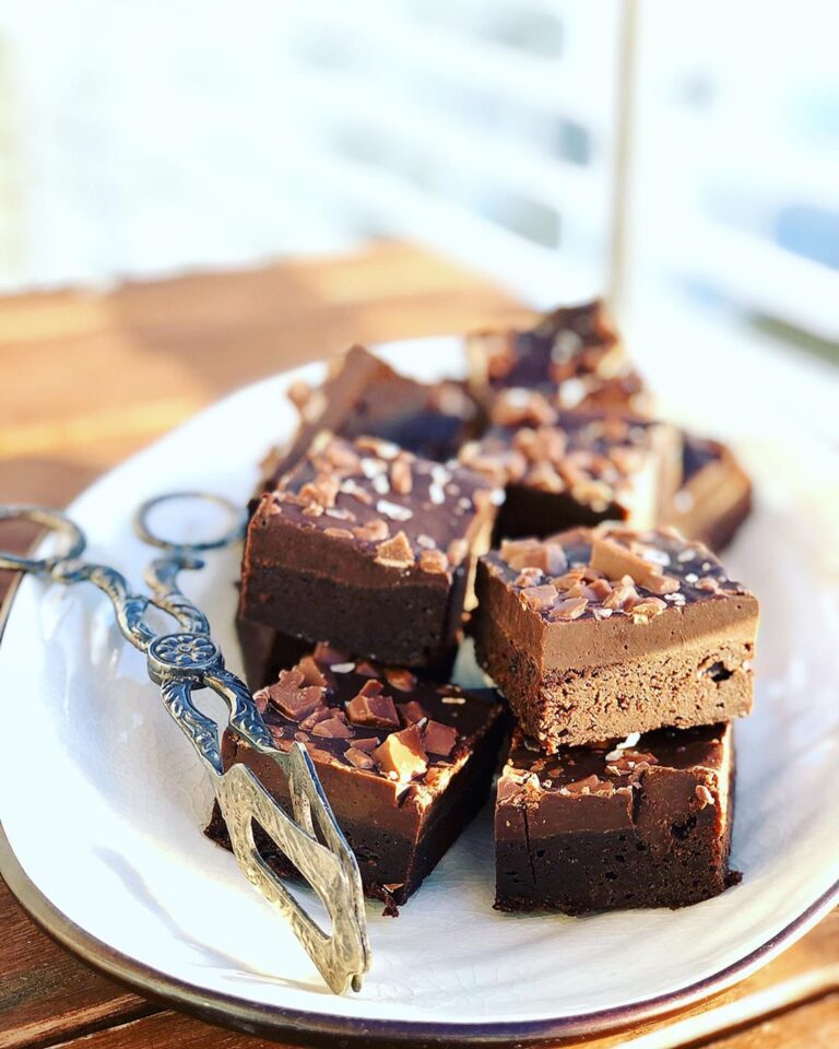 Mjölkchokladbrownies