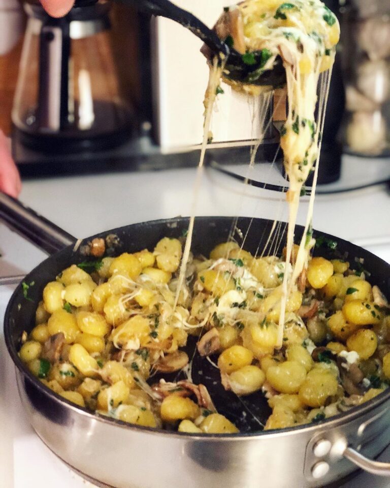 Smörstekt gnocchi
