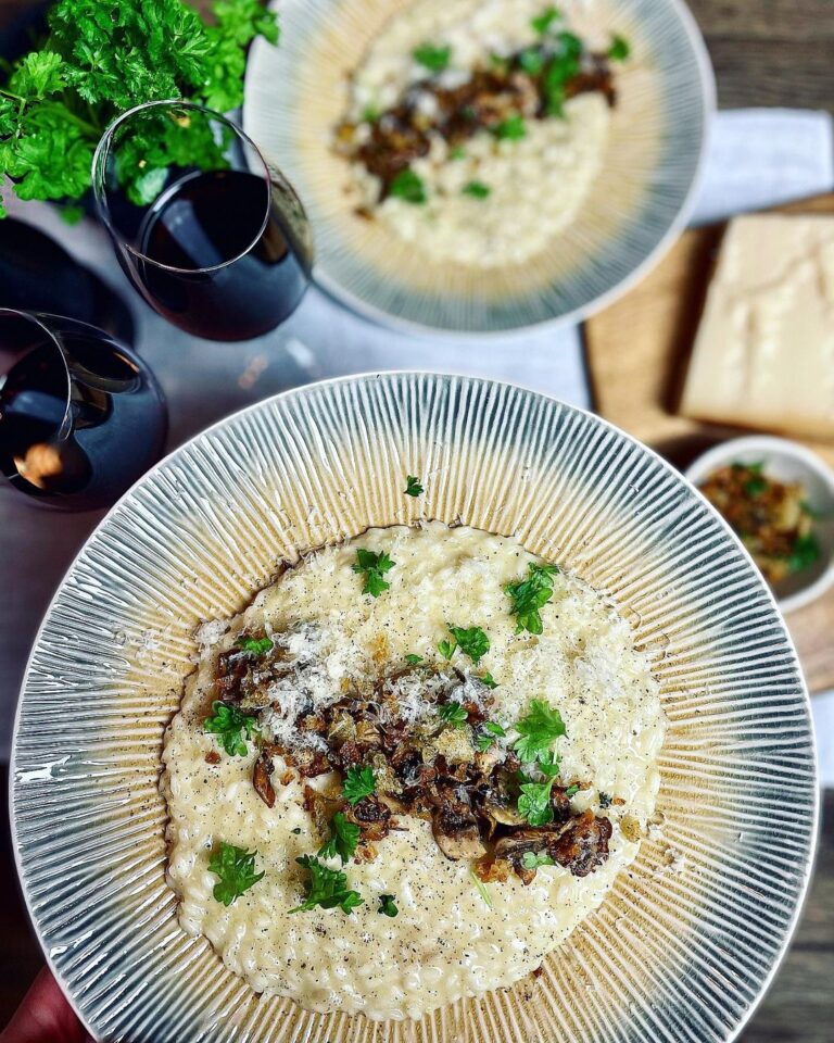Cacio e pepe risotto