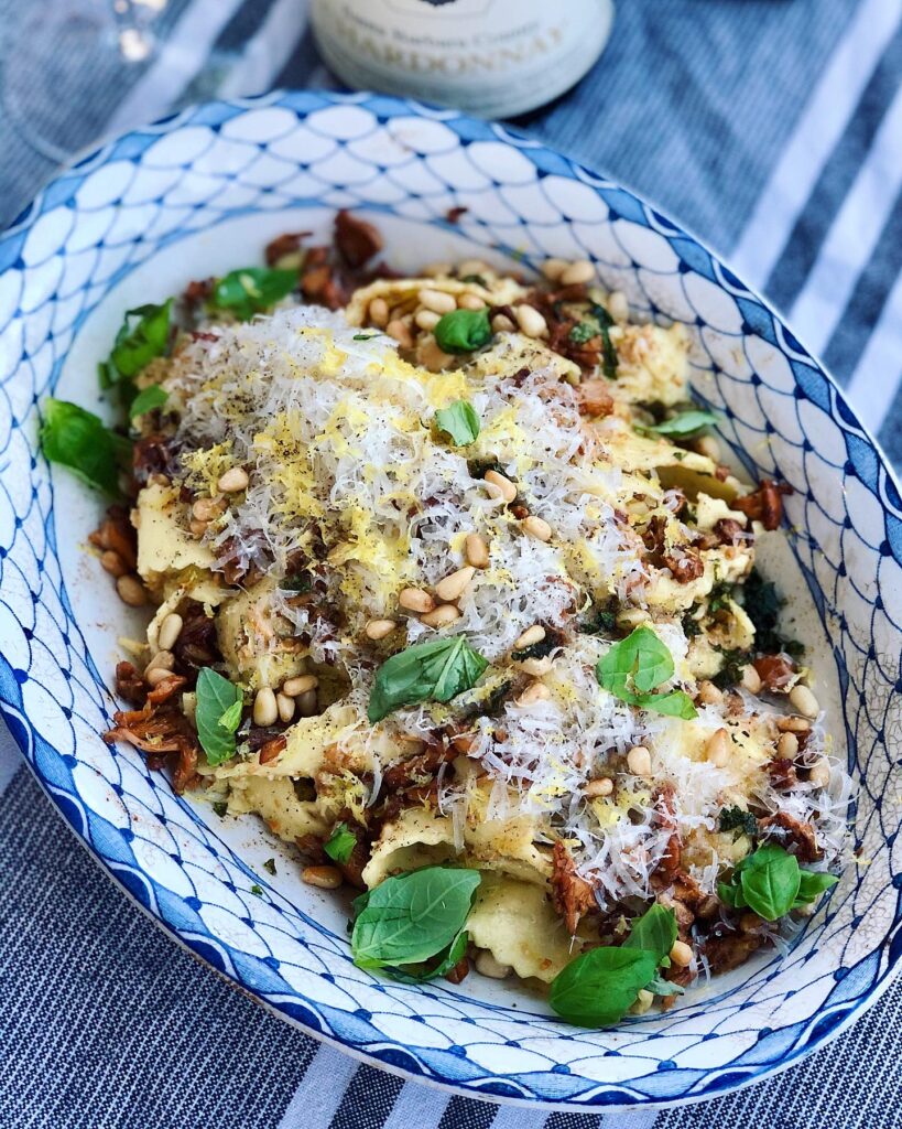 Kantarellpesto